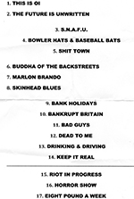 Click to enlarge The Warriors - Davee Wild Memorial Weekend - UCA Canterbury, Kent 9.2.18